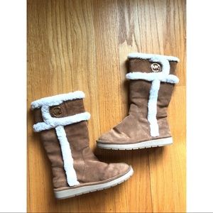 Michael Kors Fuzzy Boots